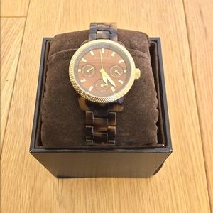 Michael Kors Women’s Ritz Tortoise Watch